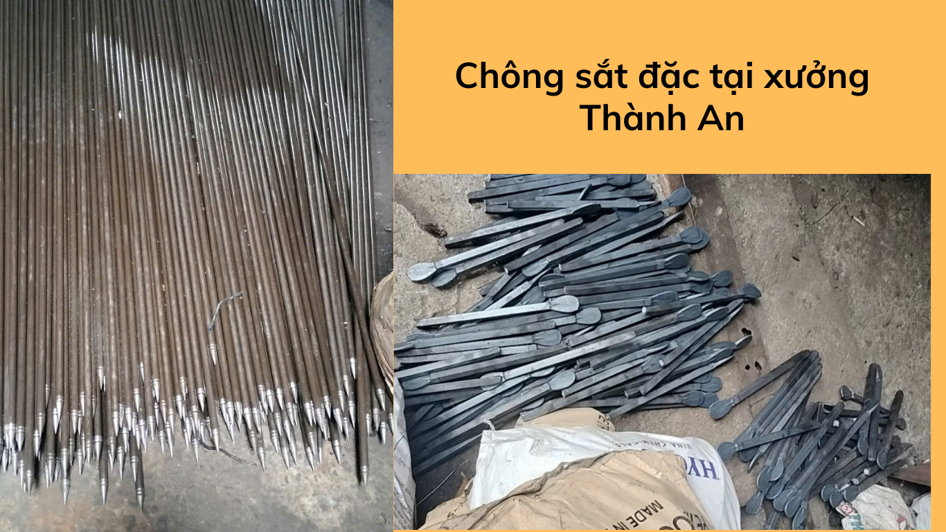 Chông Sắt Đặc Chông Hàng Rào